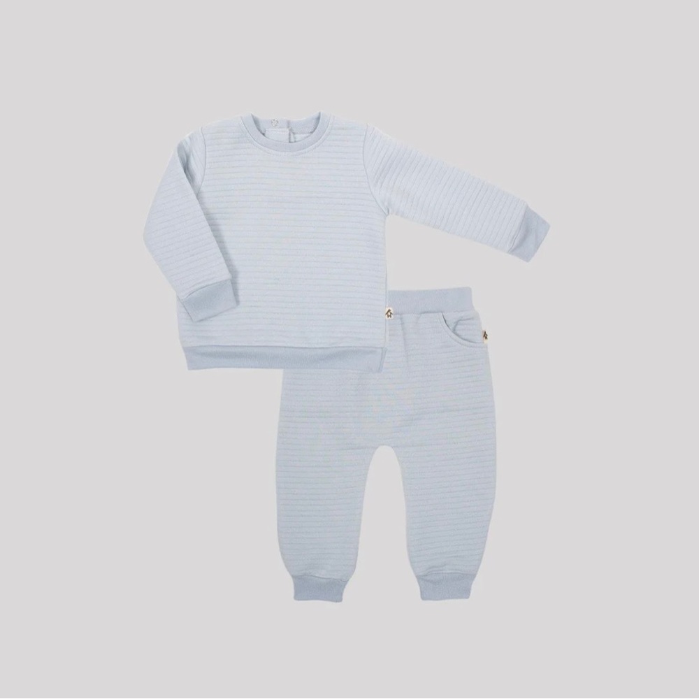 Snugabye Baby Blue Sweatsuit